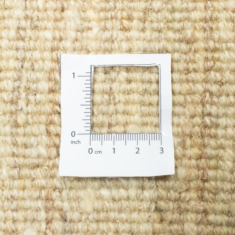 Dywan Gabbeh - perski - 202 x 146 cm - beżowy