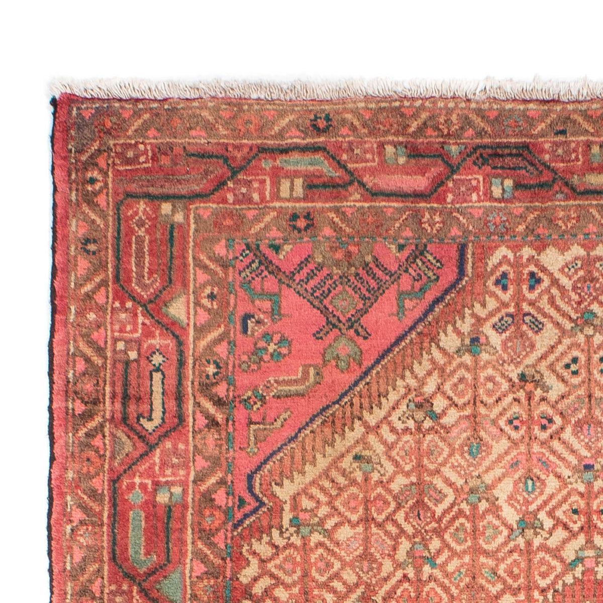 Dywan perski - Klasyczny - 163 x 108 cm - jasna czerwień