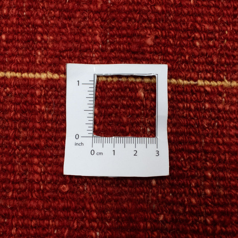 Dywan Gabbeh - perski - 196 x 143 cm - czerwony