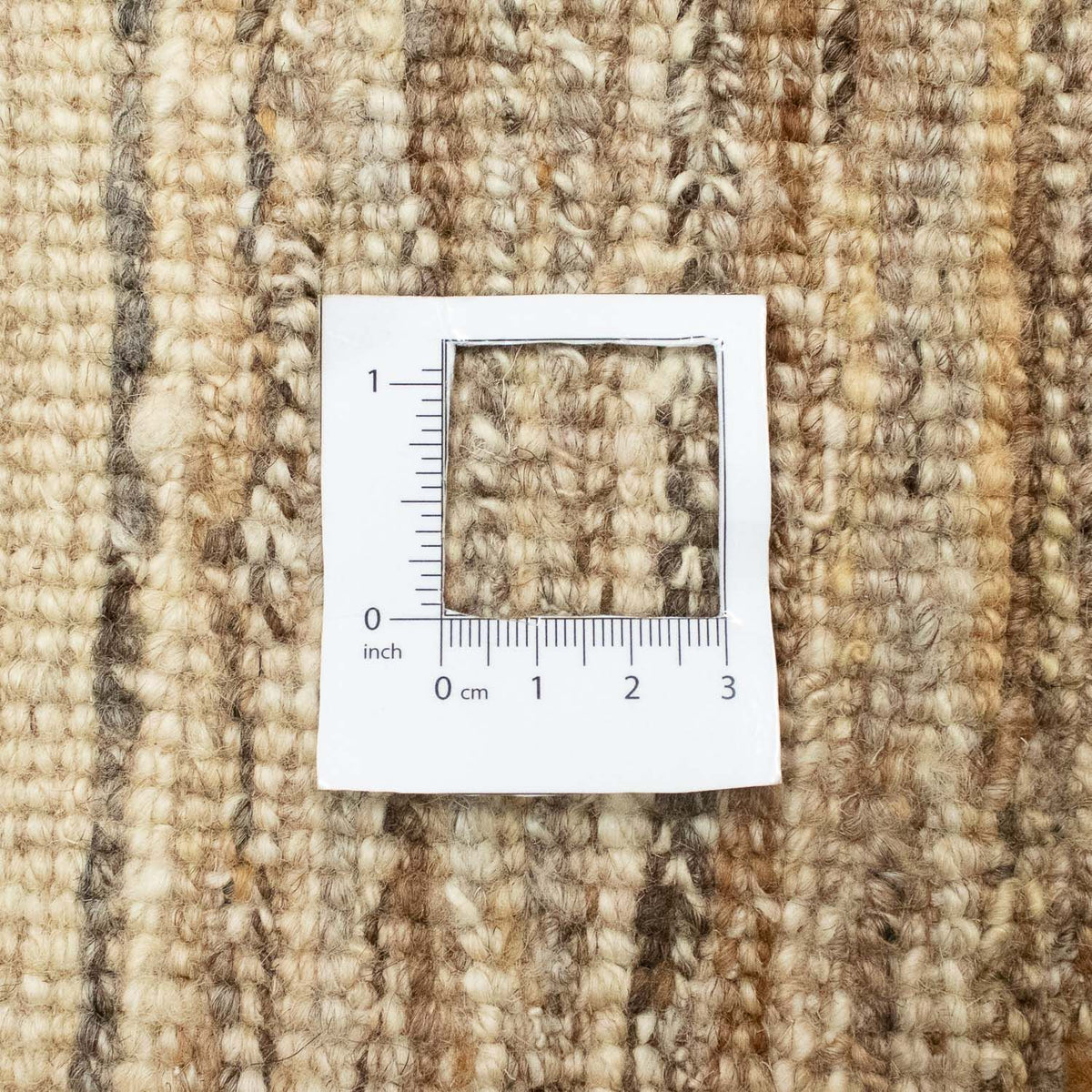 Dywan Gabbeh - perski - 196 x 148 cm - beżowy