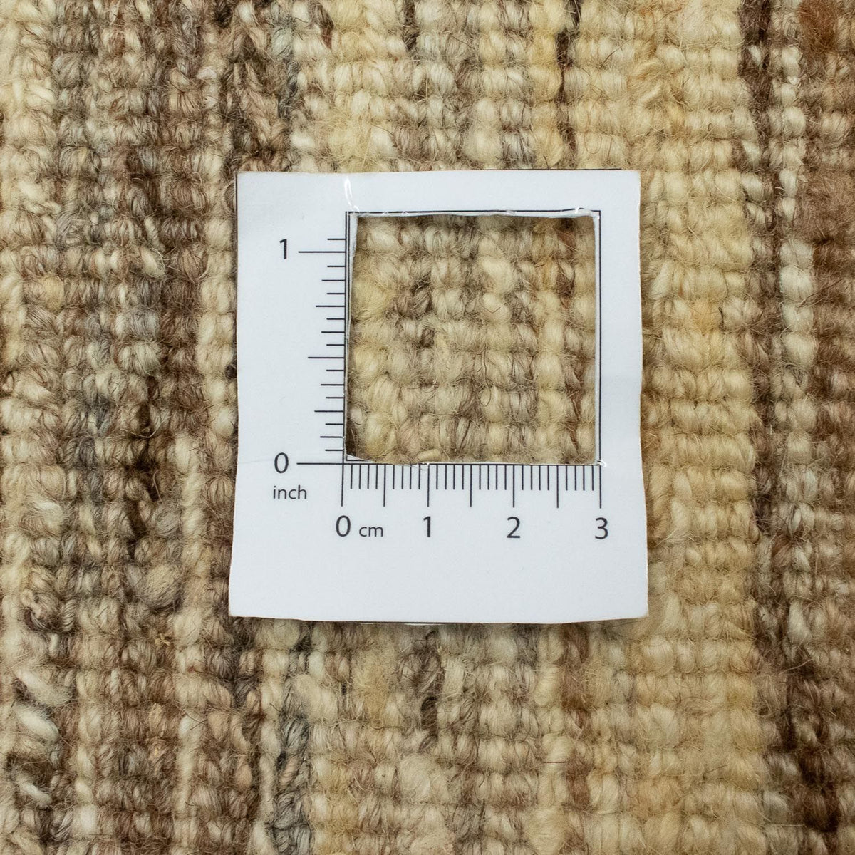 Dywan Gabbeh - perski - 202 x 147 cm - beżowy