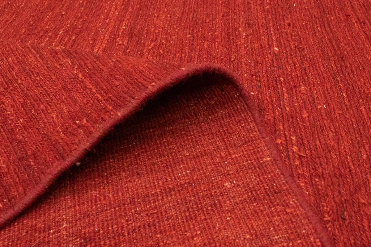 Dywan Gabbeh - perski - 203 x 140 cm - czerwony