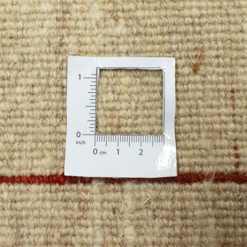 Dywan Gabbeh - perski - 195 x 144 cm - beżowy