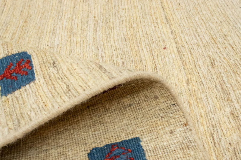 Dywan Gabbeh - perski - 196 x 156 cm - beżowy