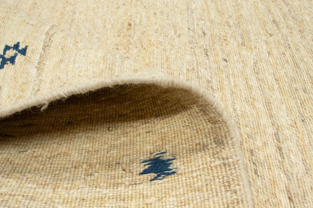 Dywan Gabbeh - perski - 198 x 150 cm - beżowy