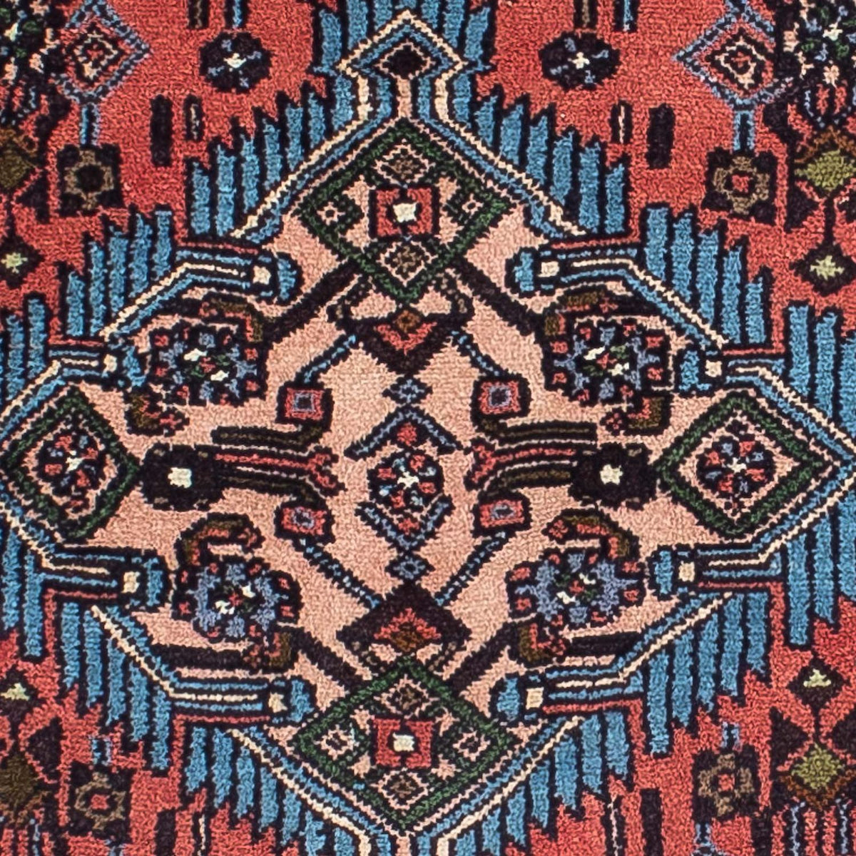 Biegacz Perski dywan - Nomadyczny - 280 x 80 cm - jasna czerwień