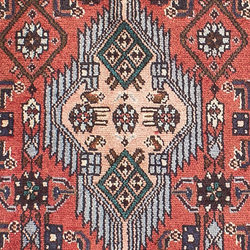 Biegacz Perski dywan - Nomadyczny - 278 x 80 cm - jasna czerwień