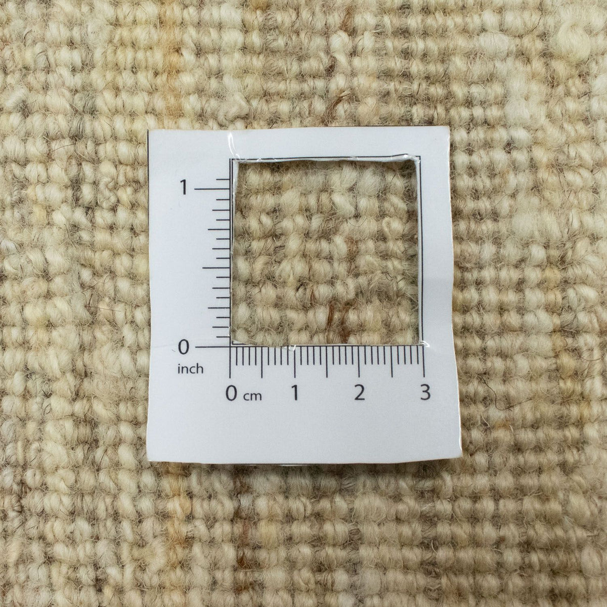 Dywan Gabbeh - perski - 192 x 148 cm - beżowy