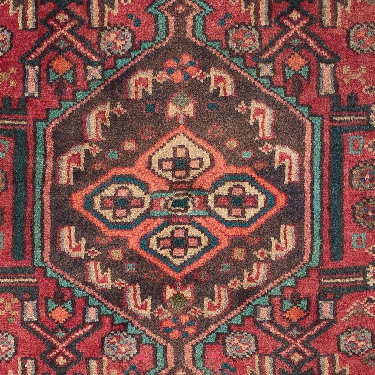 Perski dywan - Nomadyczny - 130 x 82 cm - jasna czerwień