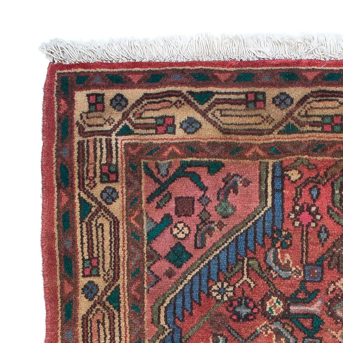 Perski dywan - Nomadyczny - 155 x 80 cm - jasna czerwień