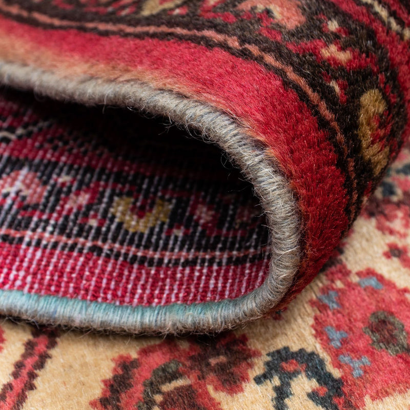 Perski dywan - Nomadyczny - 132 x 77 cm - czerwony