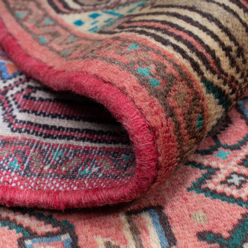 Perski dywan - Nomadyczny - 125 x 80 cm - jasna czerwień