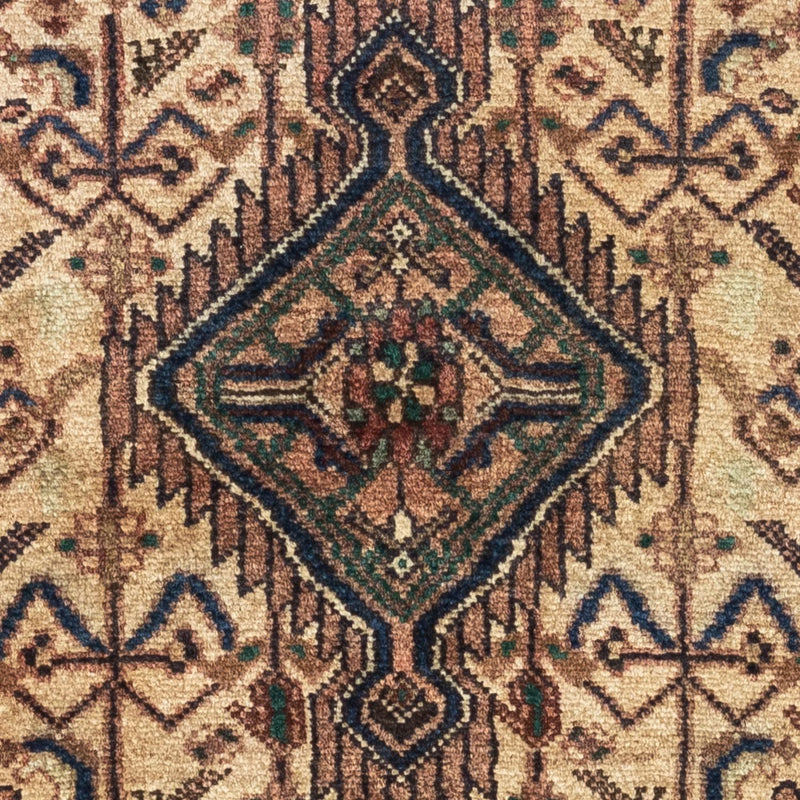 Perski dywan - Nomadyczny - 118 x 79 cm - jasnobrązowy