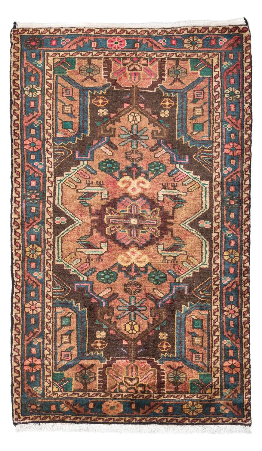 Perski dywan - Nomadyczny - 135 x 80 cm - jasna czerwień