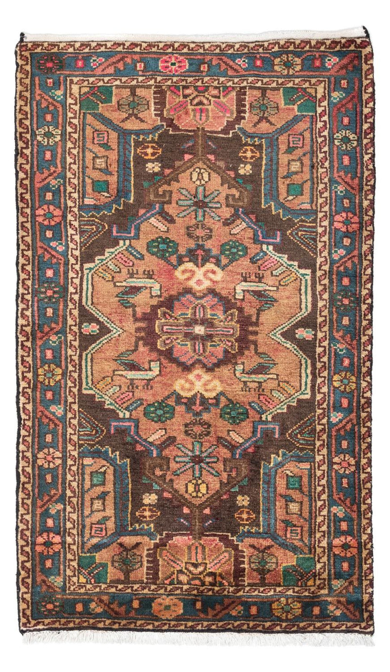 Perski dywan - Nomadyczny - 135 x 80 cm - jasna czerwień