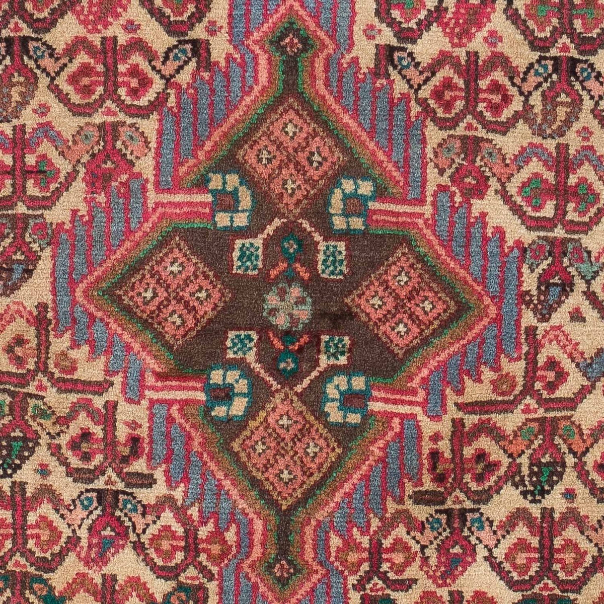 Perski dywan - Nomadyczny - 125 x 81 cm - beżowy