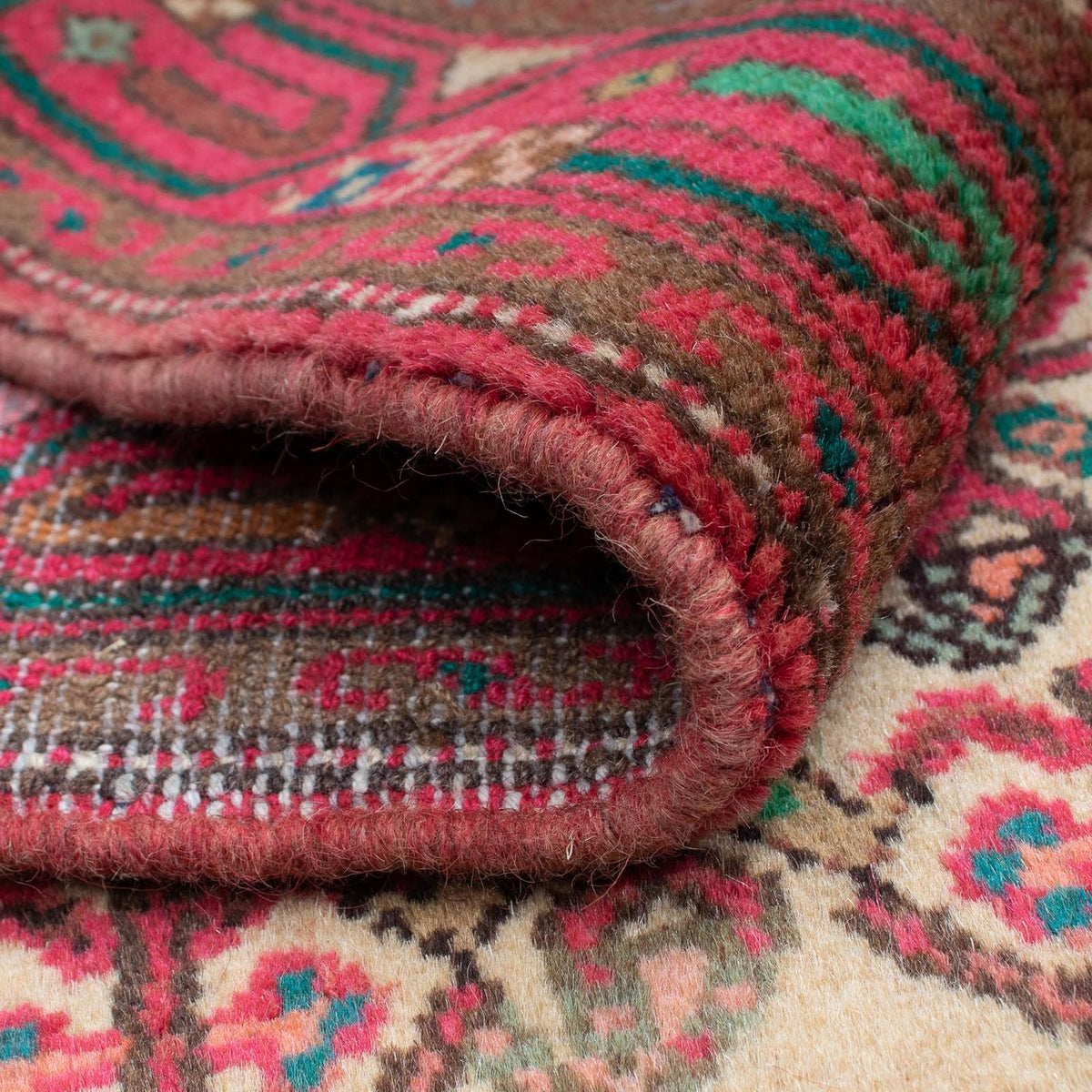 Perski dywan - Nomadyczny - 125 x 81 cm - beżowy