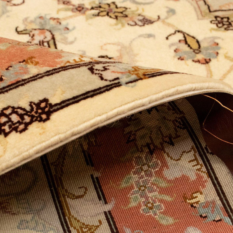 Dywan perski - Tabriz - Królewski - 148 x 101 cm - beżowy