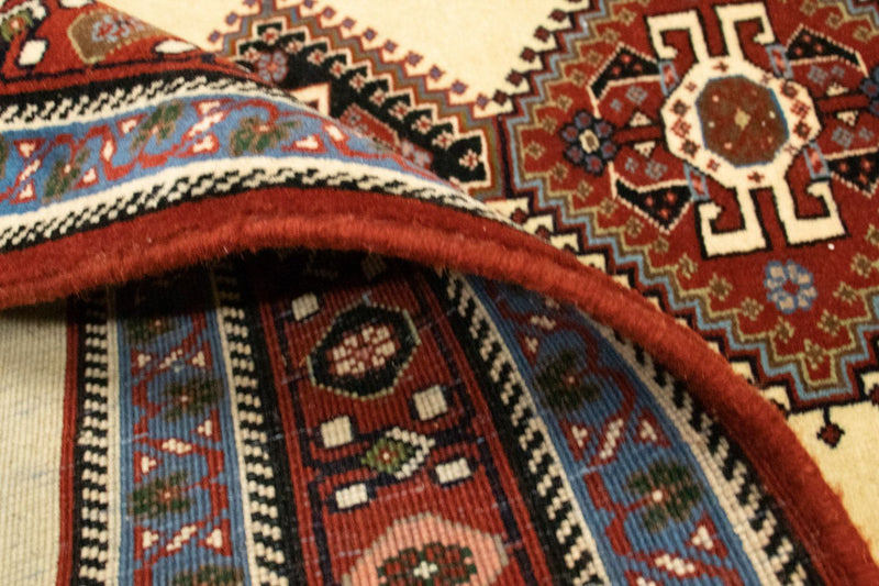 Perski dywan - Nomadyczny - 160 x 107 cm - beżowy