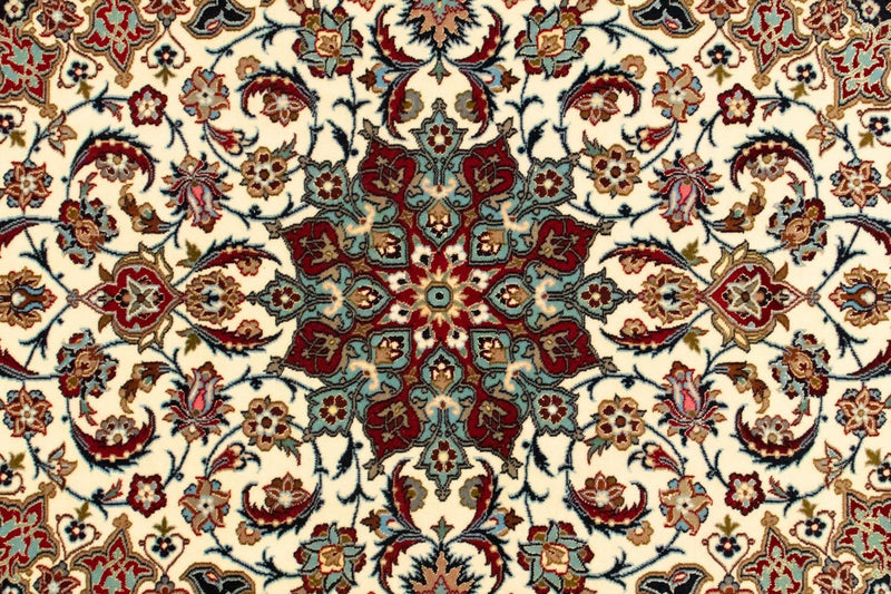 Dywan perski - Isfahan - Premium - 158 x 104 cm - beżowy