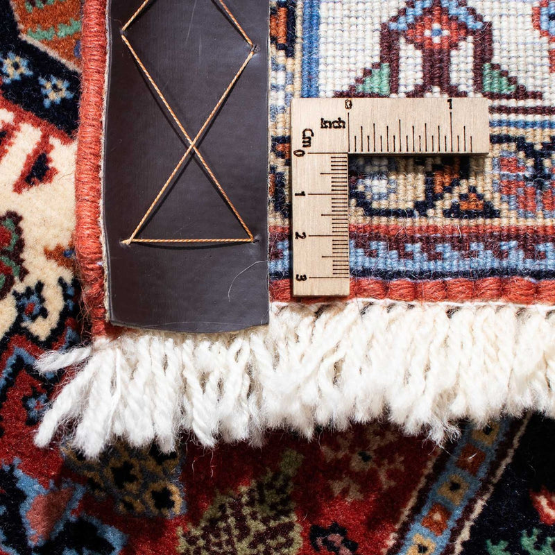 Dywan Gabbeh - Kashkuli perski - 145 x 105 cm - ciemnoniebieski