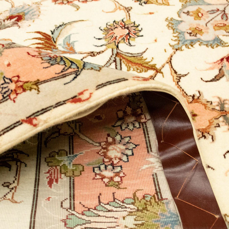 Dywan perski - Tabriz - Królewski - 158 x 100 cm - beżowy