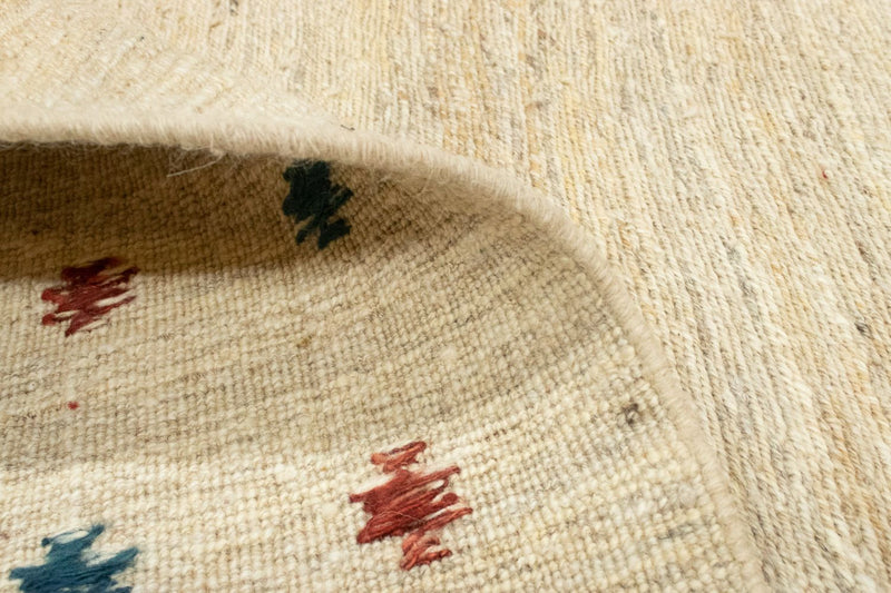 Dywan Gabbeh - perski - 190 x 150 cm - beżowy