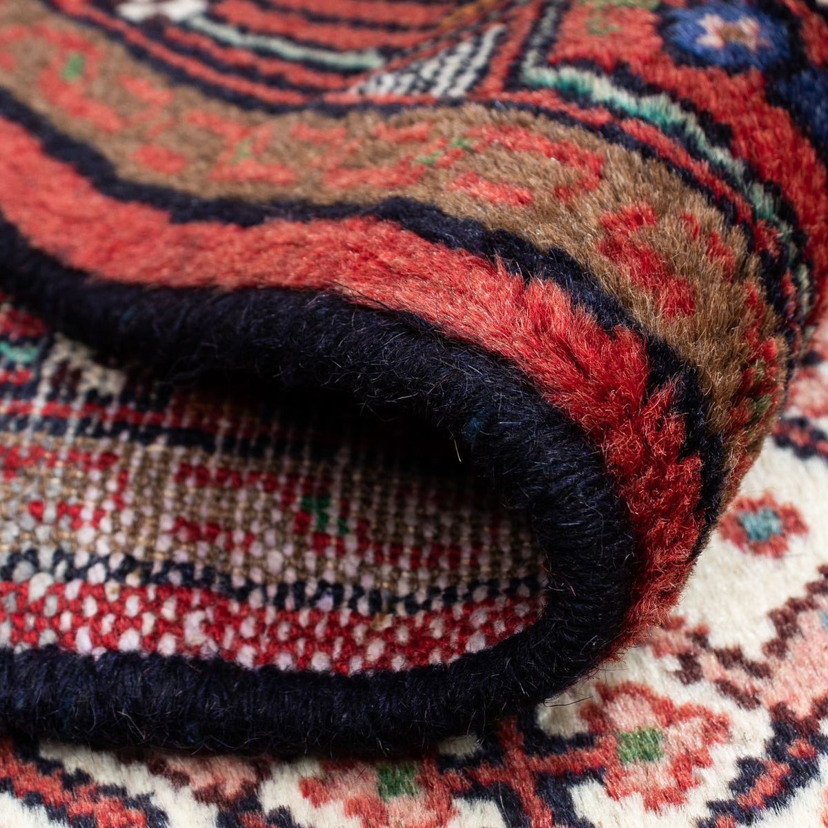 Perski dywan - Nomadyczny - 134 x 81 cm - beżowy