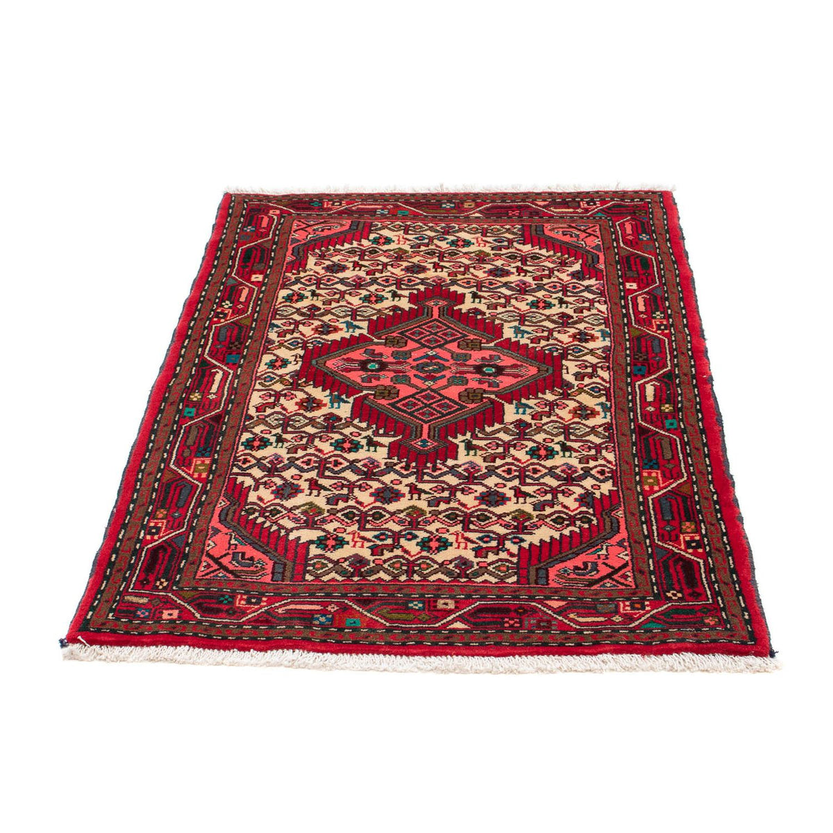 Perski dywan - Nomadyczny - 115 x 80 cm - beżowy