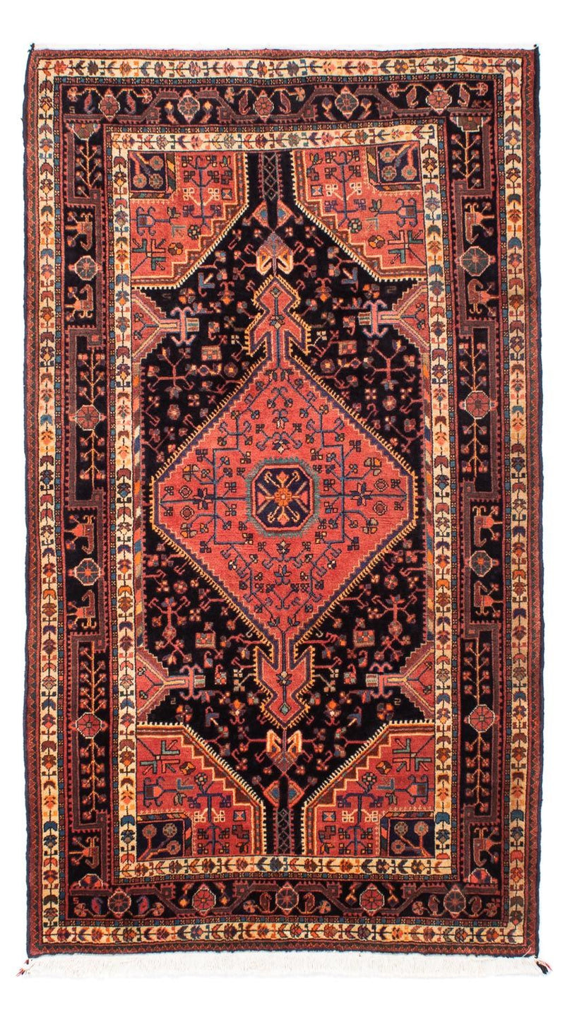 Perski dywan - Nomadyczny - 220 x 132 cm - ciemnoniebieski