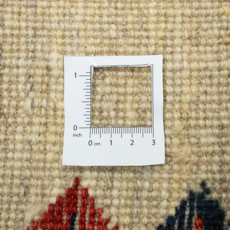 Dywan Gabbeh - perski - 192 x 148 cm - beżowy