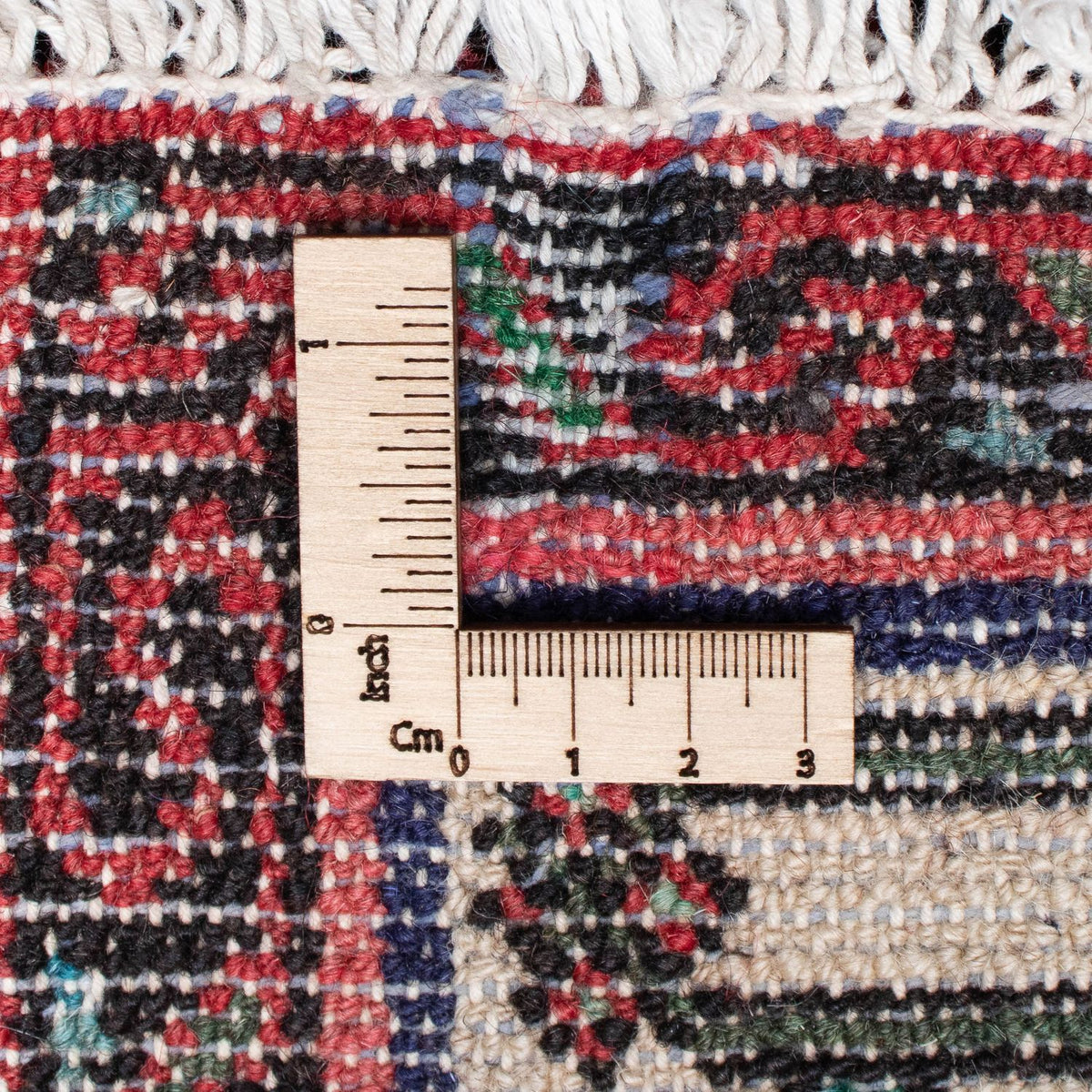 Biegacz Perski dywan - Nomadyczny - 397 x 84 cm - ciemna czerwień