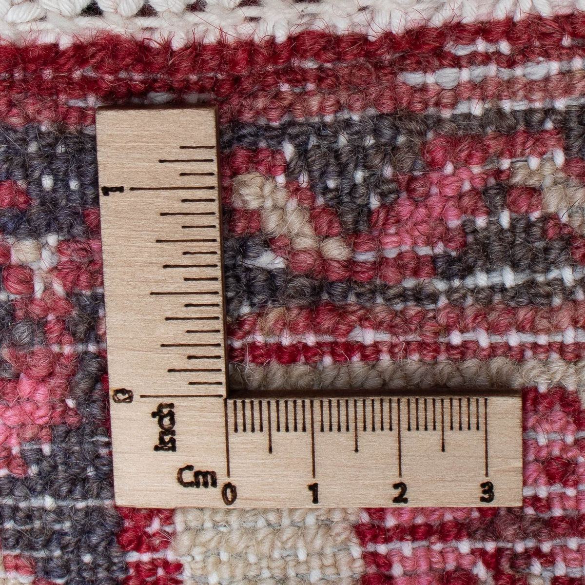 Biegacz Perski dywan - Nomadyczny - 410 x 85 cm - ciemna czerwień