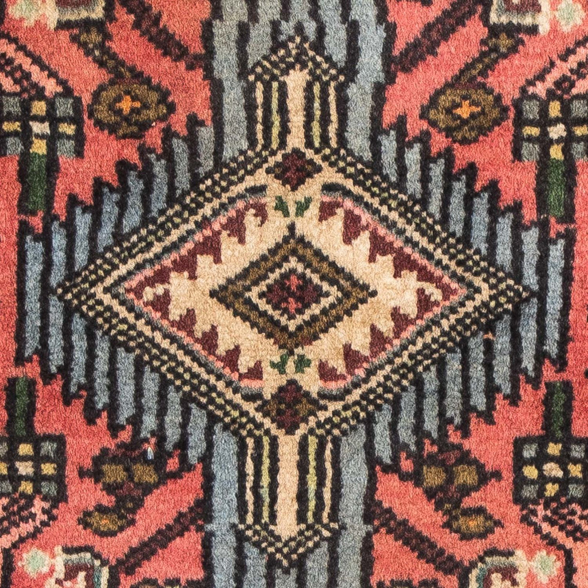 Perski dywan - Nomadyczny - 84 x 64 cm - jasna czerwień