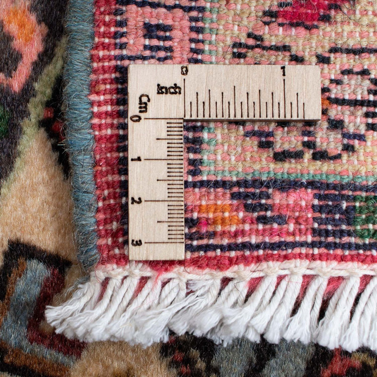 Perski dywan - Nomadyczny - 84 x 64 cm - jasna czerwień