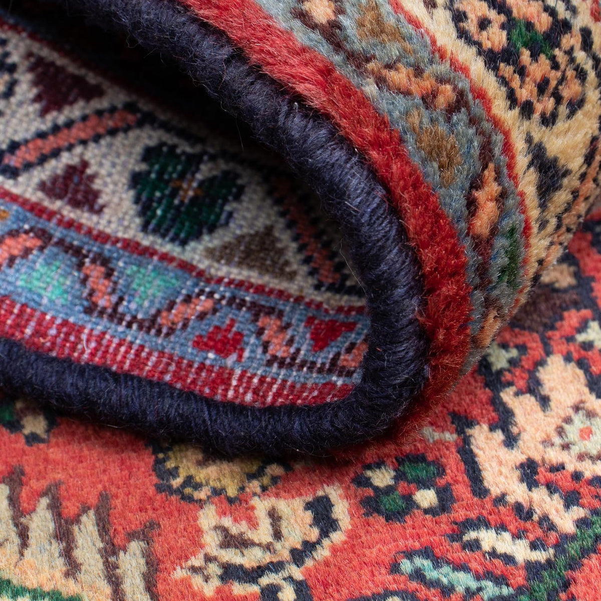 Perski dywan - Nomadyczny - 87 x 62 cm - ciemna czerwień