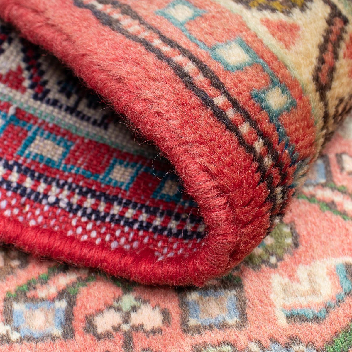 Perski dywan - Nomadyczny - 87 x 62 cm - jasna czerwień