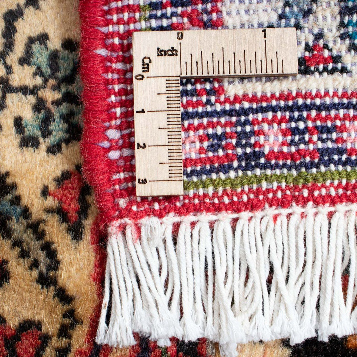 Perski dywan - Nomadyczny - 89 x 61 cm - ciemna czerwień