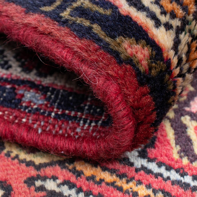 Perski dywan - Nomadyczny - 93 x 63 cm - ciemna czerwień