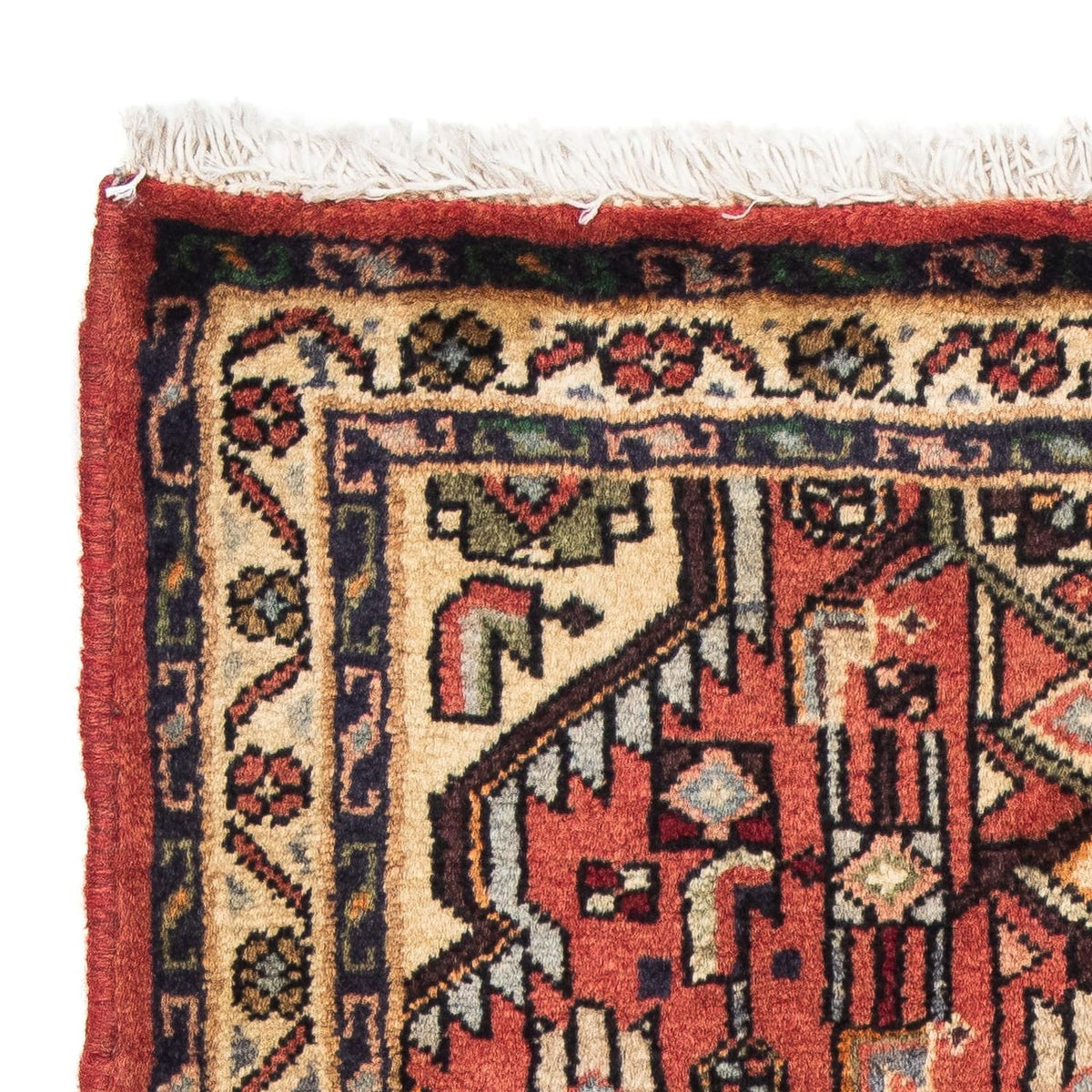 Perski dywan - Nomadyczny - 90 x 61 cm - jasna czerwień