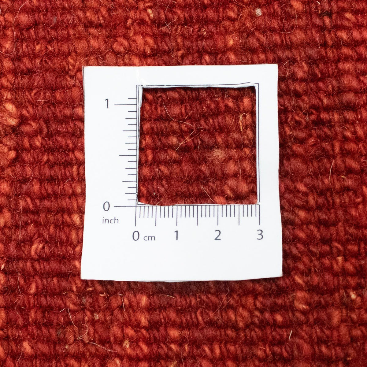 Dywan Gabbeh - perski - 174 x 117 cm - czerwony