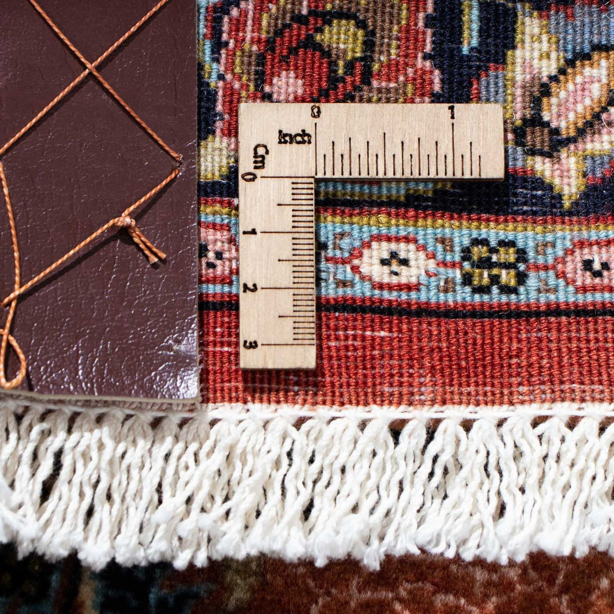 Biegacz Dywan perski - Ghom - 192 x 67 cm - rdza