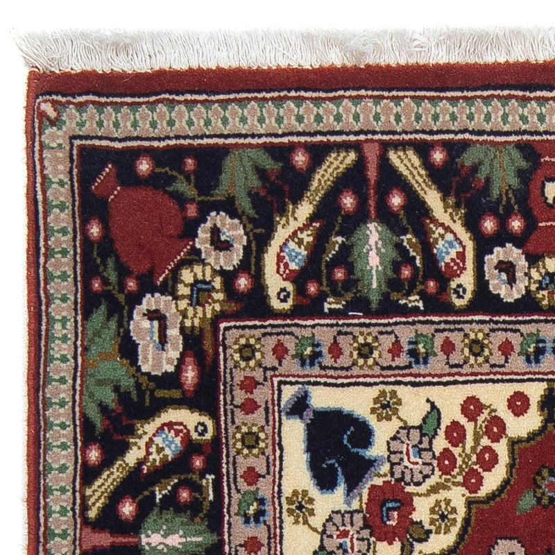 Dywan perski - Klasyczny - 104 x 63 cm - ciemna czerwień