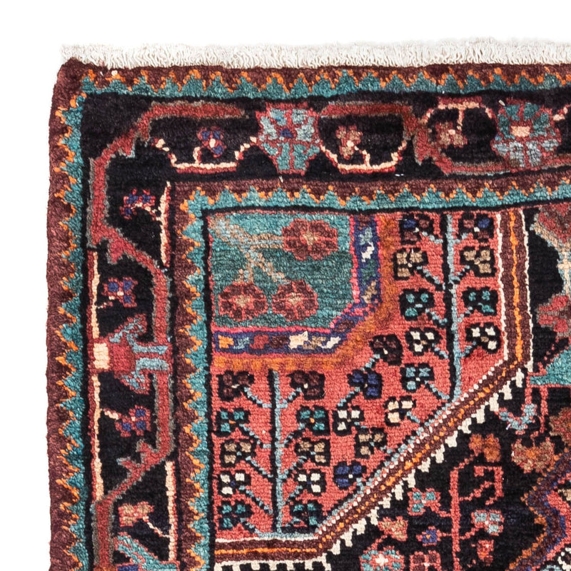 Perski dywan - Nomadyczny - 142 x 89 cm - ciemnoniebieski