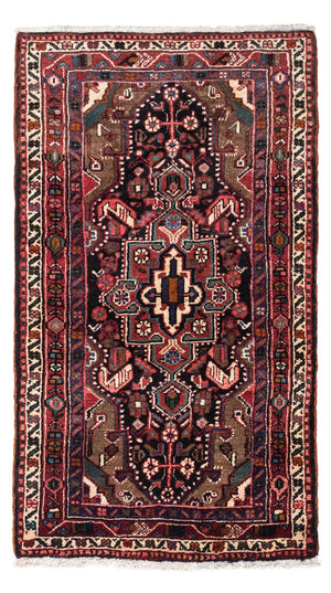 Perski dywan - Nomadyczny - 135 x 76 cm - ciemnoniebieski