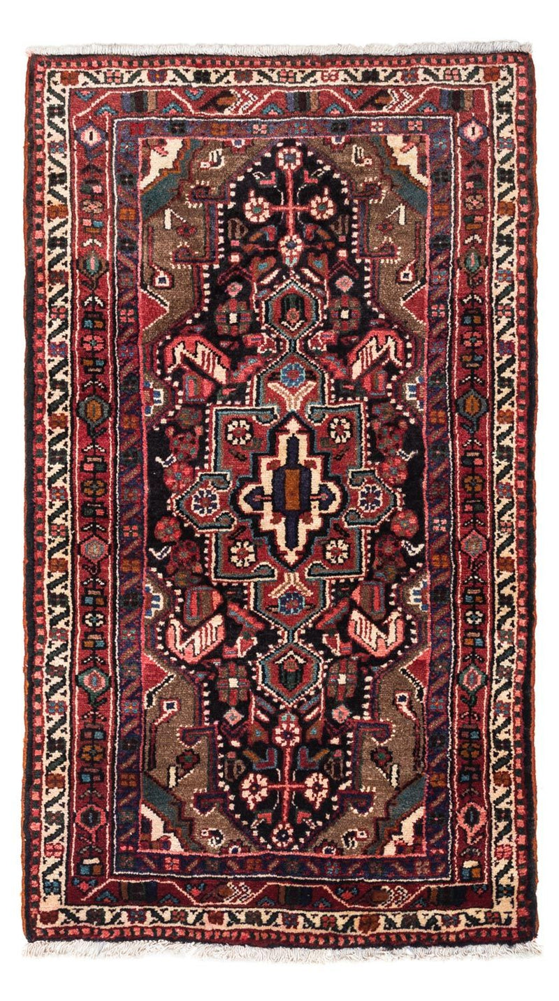 Perski dywan - Nomadyczny - 135 x 76 cm - ciemnoniebieski