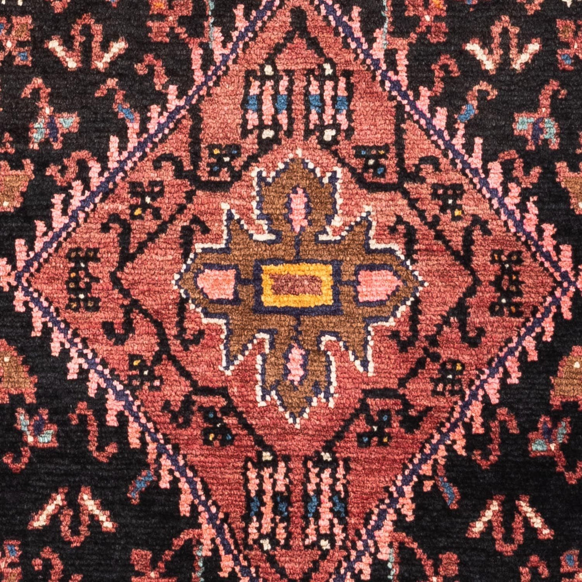 Perski dywan - Nomadyczny - 138 x 91 cm - jasna czerwień