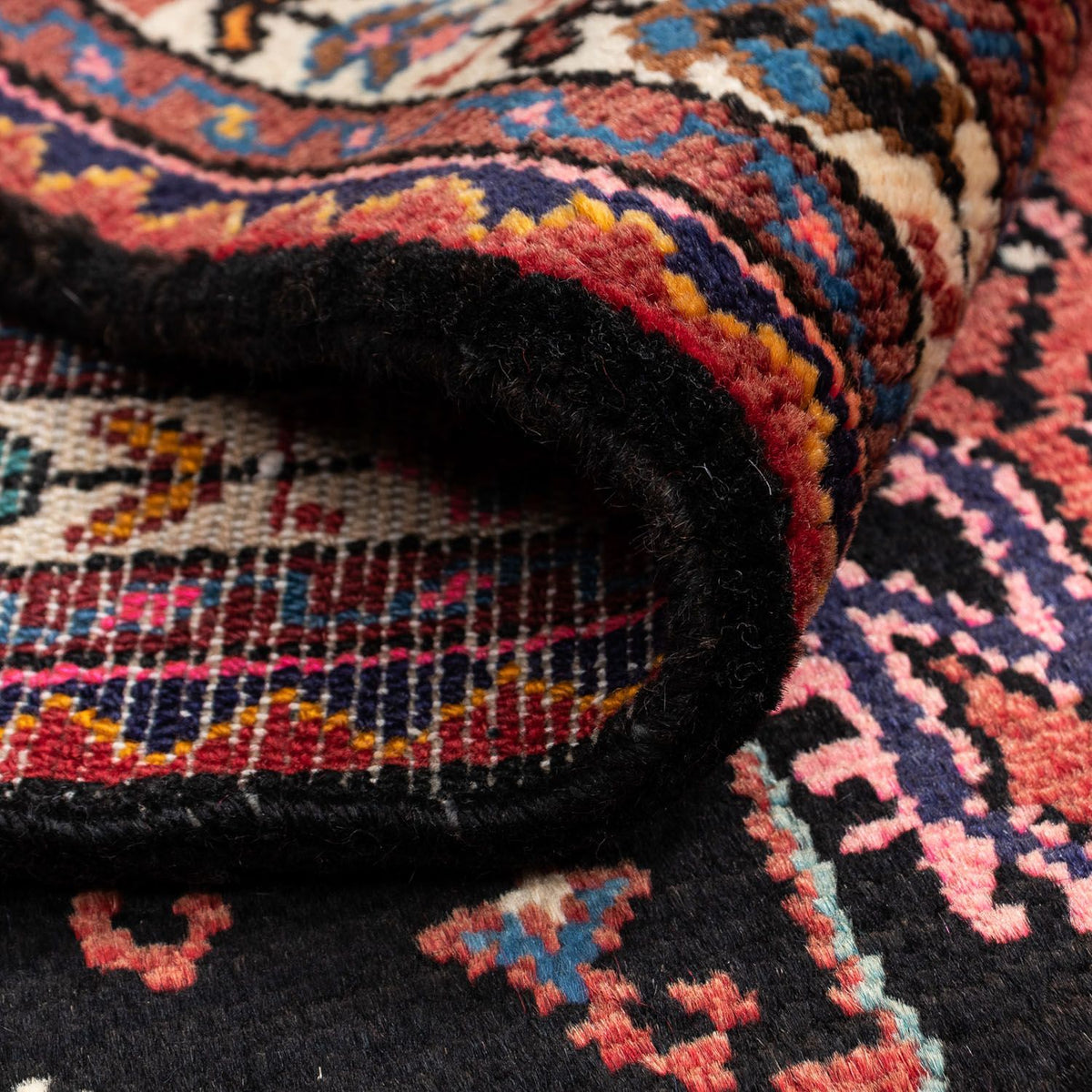 Perski dywan - Nomadyczny - 138 x 91 cm - jasna czerwień