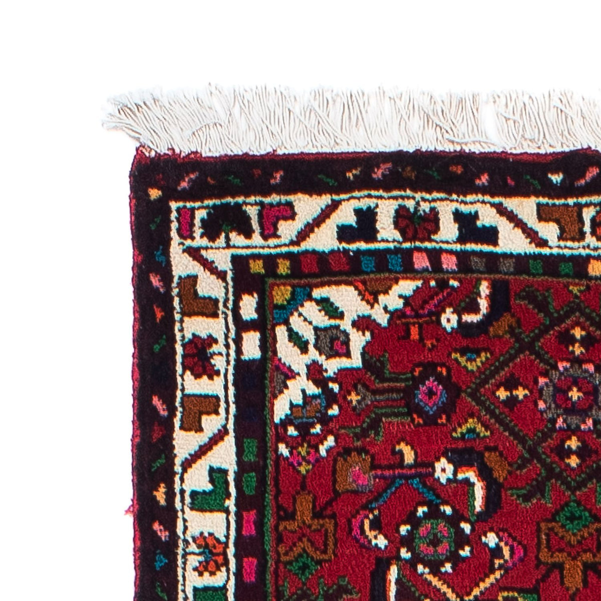 Biegacz Perski dywan - Nomadyczny - 298 x 72 cm - ciemna czerwień