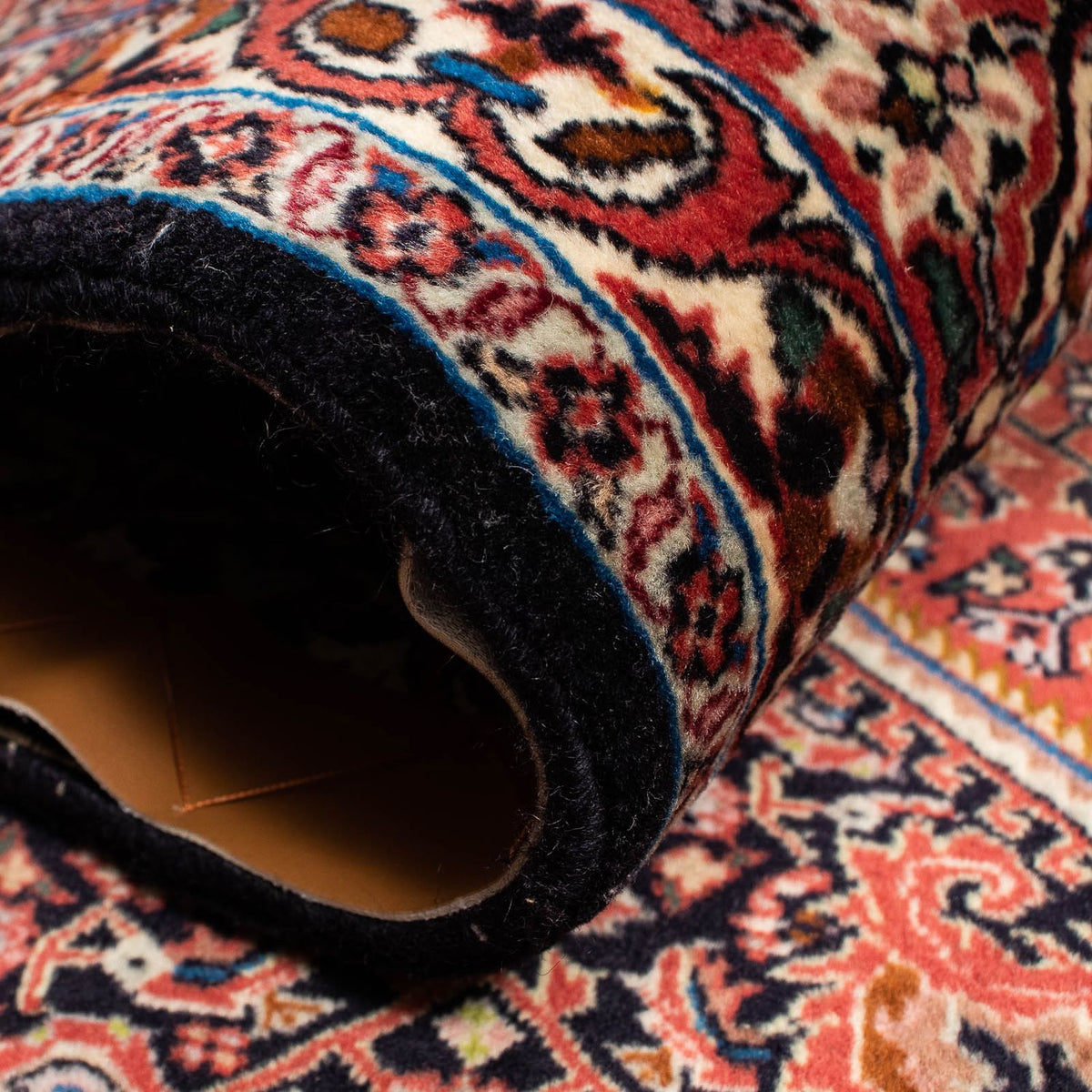 Dywan perski - Bijar - 272 x 198 cm - brązowy